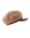 Futrzana czapka Gwen- brązowy