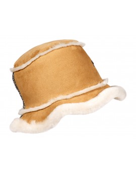 Skórzany kapelusz Revi