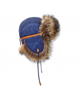 Tekstylna czapka Yukon Finn- niebieski